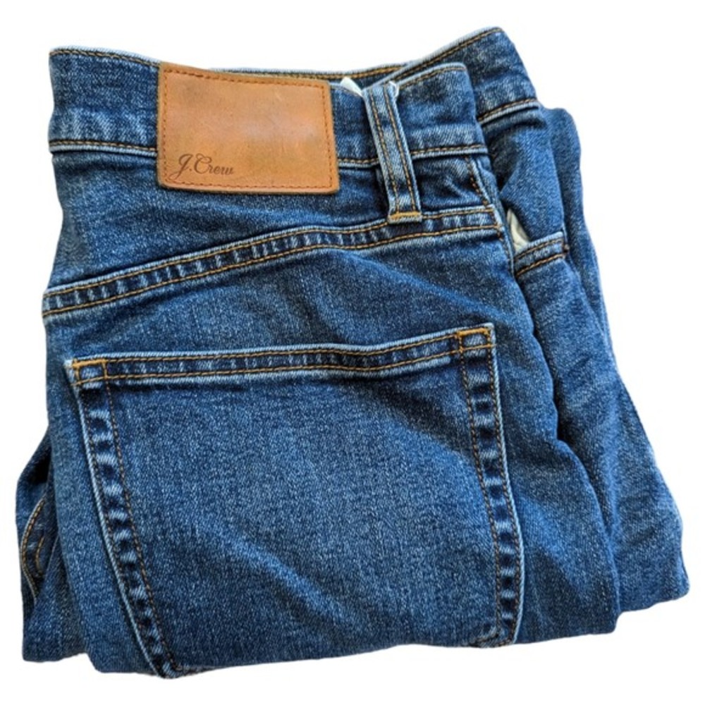 J.Crew Jeans Womens 28 Billie Demi Boot Crop Jeans Denim Blue Pants‎